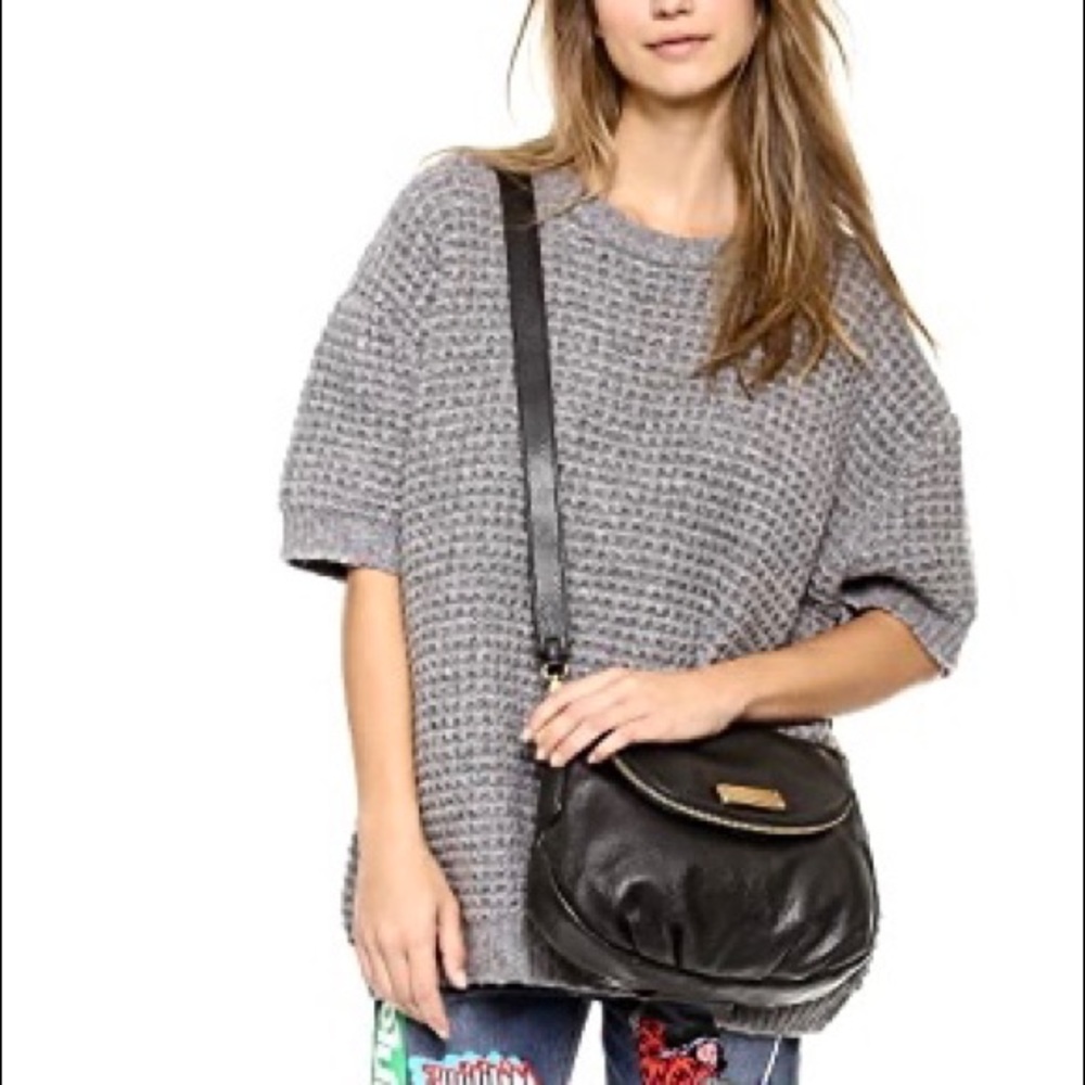 Marc Jacobs black Q Natasha leather crossbody bag